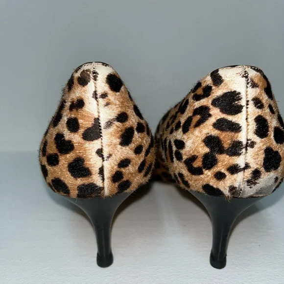 Jimmy Choo Leopard Kitten Heels - Picture 9 of 15